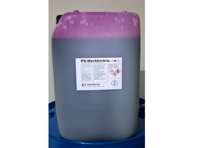 PS-merkkiväri punainen metanoli 25ltr