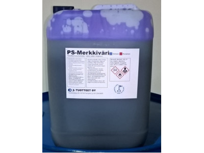 PS-merkkiväri sininen metanoli 10ltr